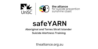 Imagem principal do evento safeYARN - suicide alertness training
