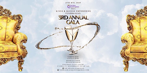 Imagem principal de Kings & Queens Empowering Fundraising 3rd Annual Gala