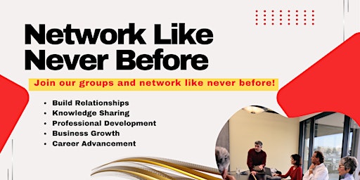 Imagem principal de Connect, Network & Thrive: Virtual Professional Networking (evening)