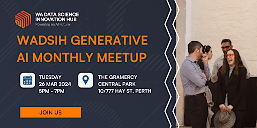 WADSIH Generative AI Monthly Meetup - MARCH primary image