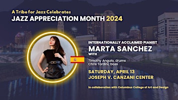 Imagen principal de A Tribe for Jazz Welcomes Pianist Marta Sanchez