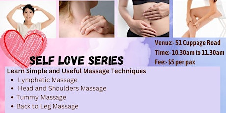 Ladies ONLY! Learn Simple and Useful Massage Techniques primary image