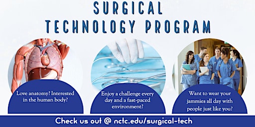 Primaire afbeelding van Surgical Technology Information Session 2024