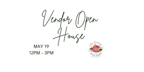 2024 VENDOR OPEN HOUSE