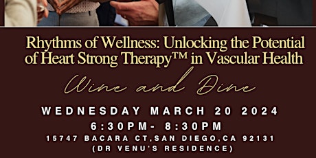 Wine and Dine Event For Health Care Professionals primary image