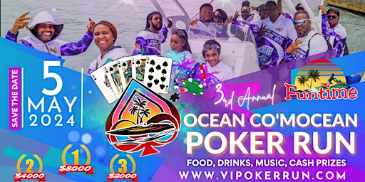 Imagen principal de 3rd Annual Ocean Co'Mocean Poker Run