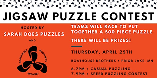 Imagem principal de Boathouse Brothers Brewing Co Jigsaw Puzzle Contest