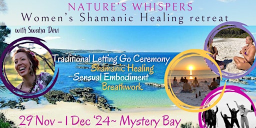 Primaire afbeelding van Nature's Whispers -  Women's Retreat Mystery Bay - free info call
