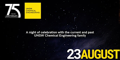 Imagem principal do evento 75 years of UNSW Chemical Engineering