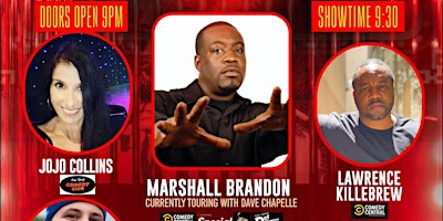 Comedy Explosion with Marshall Brandon currently touring with Dave Chapelle primary image