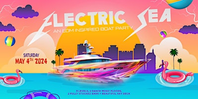 Image principale de Electric Sea: Your Ultimate House and Techno Boat Party