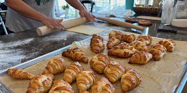 Croissants and Champagne - Learn to make croissant while sipping champagne.