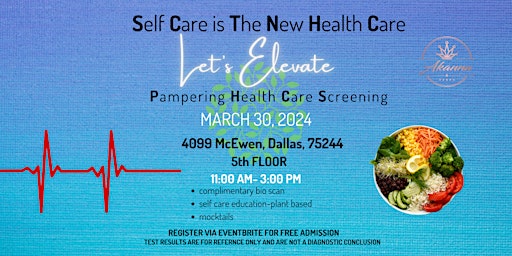 Imagem principal do evento Self Care Health Screening