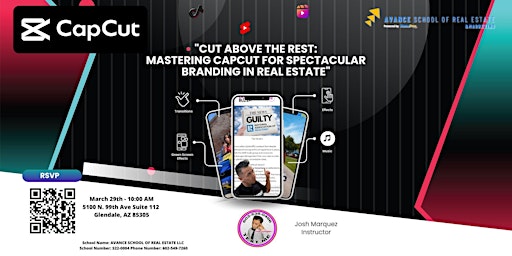 Imagen principal de "Cut Above the Rest:  Mastering CapCut for Spectacular Branding in Real Estate"