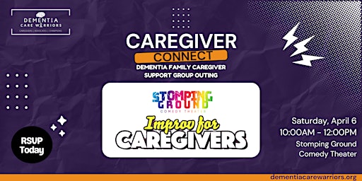 "Caregiver Connect" Improv for Caregivers primary image