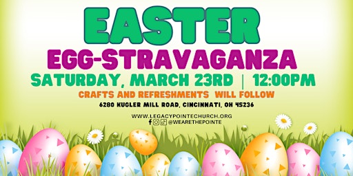 Easter Egg-Stravaganza at The Pointe! primary image