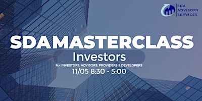 Hauptbild für SDA MASTERCLASS Investors Melbourne
