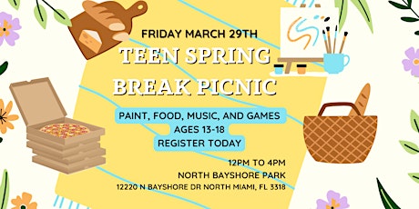 Teen Spring Break Picnic