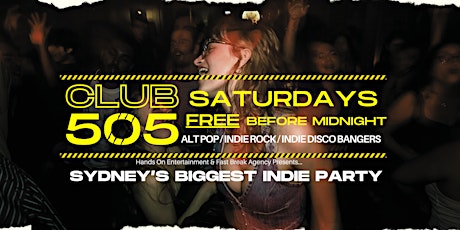 Club 505 // Weekly Indie Night // SATURDAYS