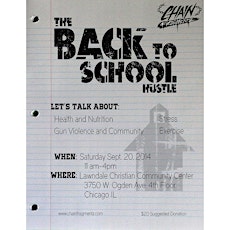 Chain Fragmentz Presents: "The Back to School Hustle" primary image