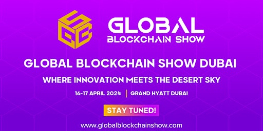 Global Blockchain Show Dubai  primärbild