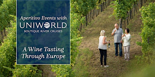 Aperitivo with Uniworld - A Wine Tasting Through Europe | Hobart primary image