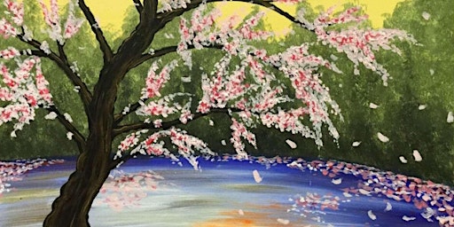 Zen Blossoms at Dusk - Paint and Sip by Classpop!™  primärbild