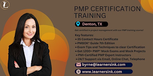 Imagem principal do evento Project Management Professional Classroom Training In Denton, TX