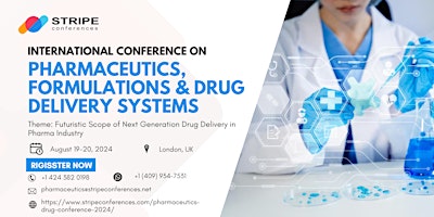 International Conference on Pharmaceutics, Formulations & Drug Delivery Sys  primärbild