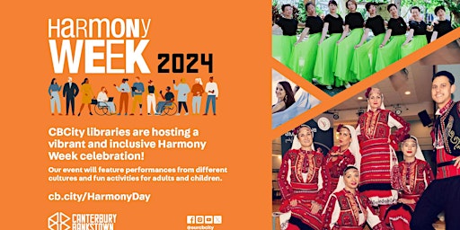 Harmony Week - Cultural dancing workshop primary image