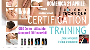 Immagine principale di ROSIGNANO (LIVORNO)  Corso AromaTouch Technique dōTERRA 