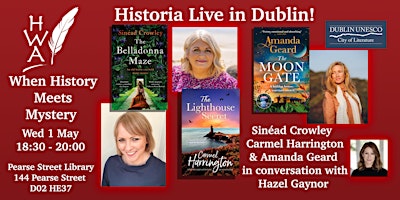 Imagem principal do evento Dublin Historia Live! When History Meets Mystery