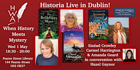 Dublin Historia Live! When History Meets Mystery primary image