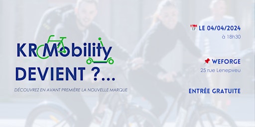 Imagem principal do evento KR Mobility devient ?...