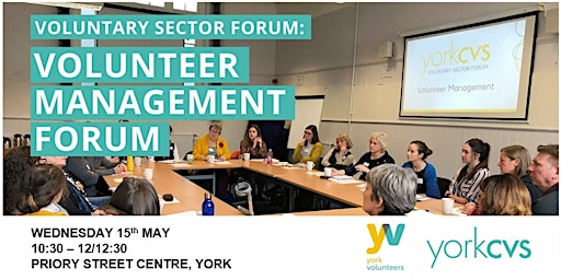 Hauptbild für Volunteer Management Forum - Spring 2024