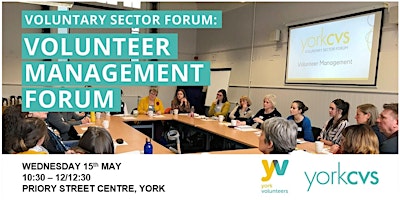 Volunteer Management Forum - Spring 2024 primary image