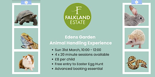 Edens Garden  Animal Handling Experience