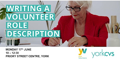 VCSE Training: Writing a Volunteering Role Description