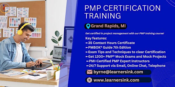 Project Management Professional Classroom Training In Grand Rapids, MI