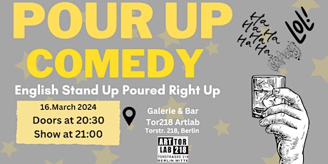 Pour Up Comedy | English Stand Up Comedy (Berlin)