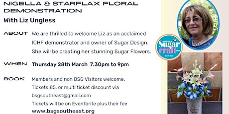 Liz Ungless demonstrates Nigella & Starflax Flowers