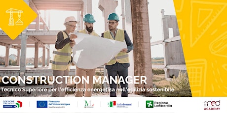 Image principale de Construction Manager - OPEN DAY - LOMBARDIA