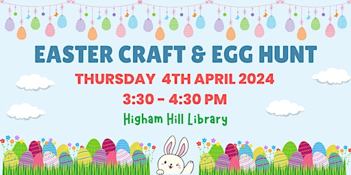 Imagem principal do evento Easter Craft @Higham hill library