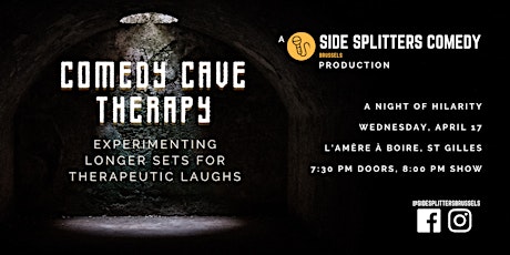 Side Splitters Comedy Club presents: Comedy Cave Therapy