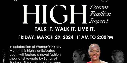 Imagem principal de High-Esteem, High-Fashion, High-Impact | Talk It. Walk It. Live It.