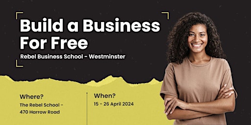 Westminster | How to Start a Business Without Money primary image