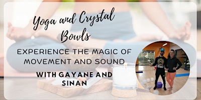 Yoga and Crystal Bowls Session primary image