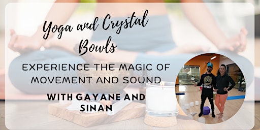 Yoga and Crystal Bowls Session primary image