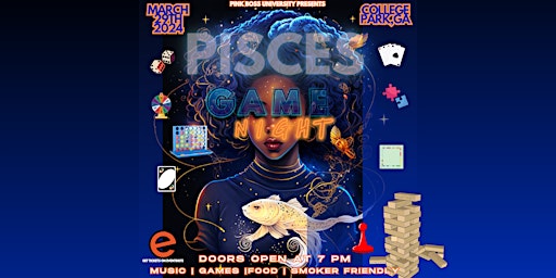 Primaire afbeelding van Pisces R&B Game Night *Smoker Friendly