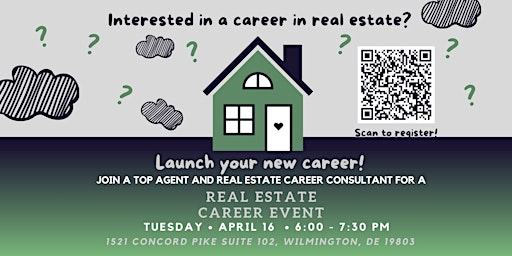 Primaire afbeelding van Real Estate Career Event April 2024